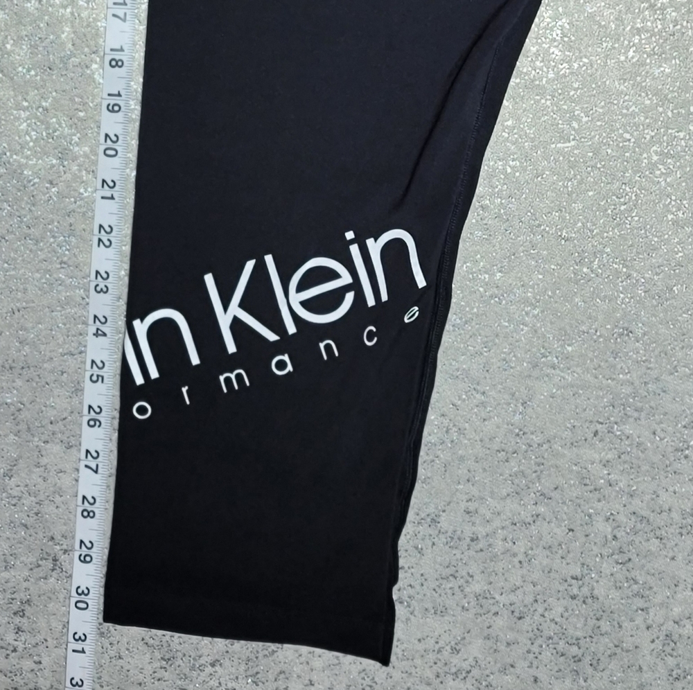 NWT Calvin Klein Women's Performance Black Large Exercise Pants - Picture 11 of 14